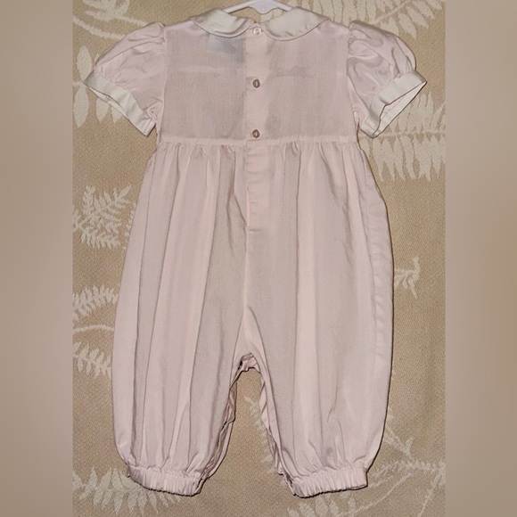 ❗️SOLD❗️ Friedknit Creations Baby Girl Size 3 Months Butterfly Bubble - Picture 2 of 3